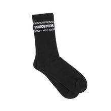 画像をギャラリービューアに読み込む, PASDEMER ITALIA SOCKS ソックス / BLACK ブラック 黒
