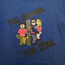 画像をギャラリービューアに読み込む, TOO SCHOOL T-SHIRT Tシャツ / BLUE ブルー
