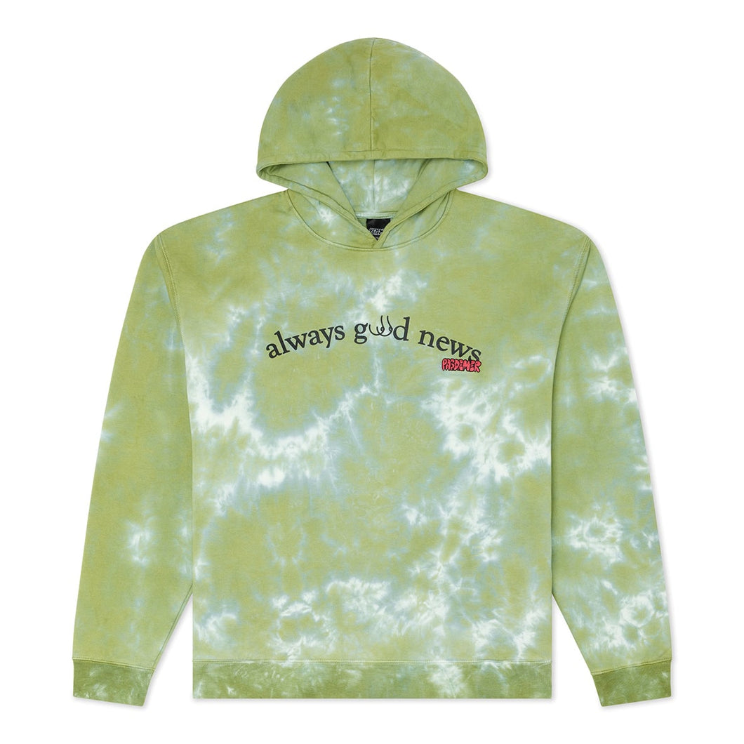 ALWAYS GOOD NEWS HOODY パーカー / LIGHT GREEN グリーン / AW23-11827