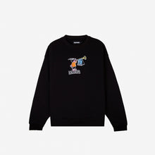 画像をギャラリービューアに読み込む, DRUGS SWEATSHIRT (OVERSIZE FIT) オーバーサイズクルーネックスウェット / BLACK
