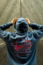 画像をギャラリービューアに読み込む, TV STUDIOS HOODY パーカー / BLUE NAVY ネイビー / AW23-11869
