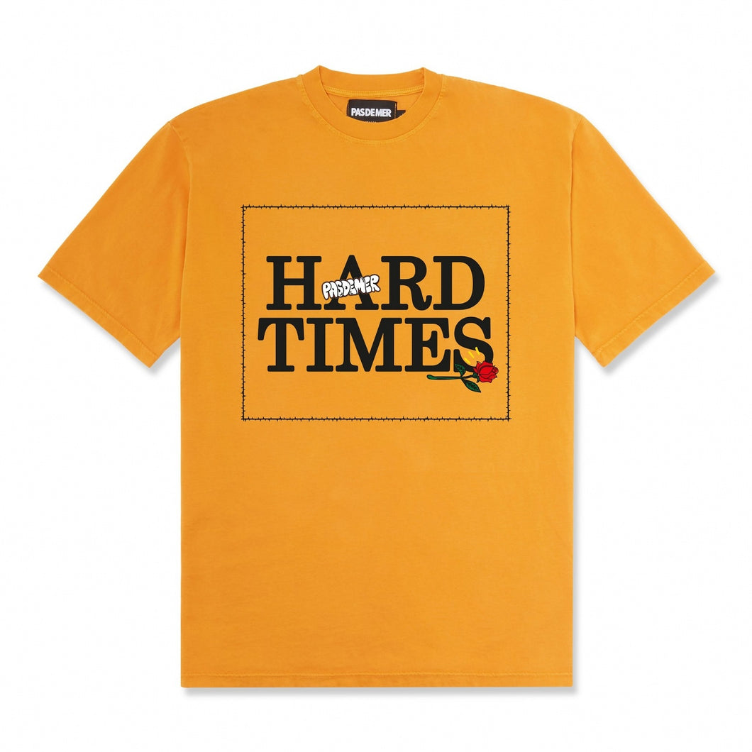 HARD TIMES T-SHIRT Tシャツ / OLD ORANGE オレンジ