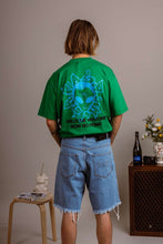 画像をギャラリービューアに読み込む, WELCOME VISITORS T-SHIRT Tシャツ / GREEN グリーン
