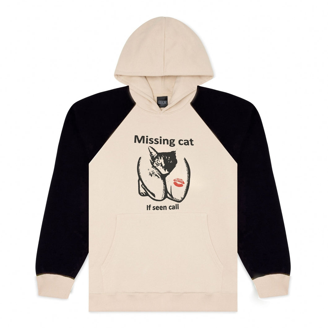 MISSING CAT HOODY パーカー / NATURAL