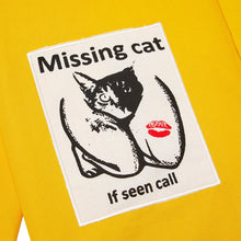 画像をギャラリービューアに読み込む, MISSING CAT SHIRT 長袖シャツ / MUSTARD
