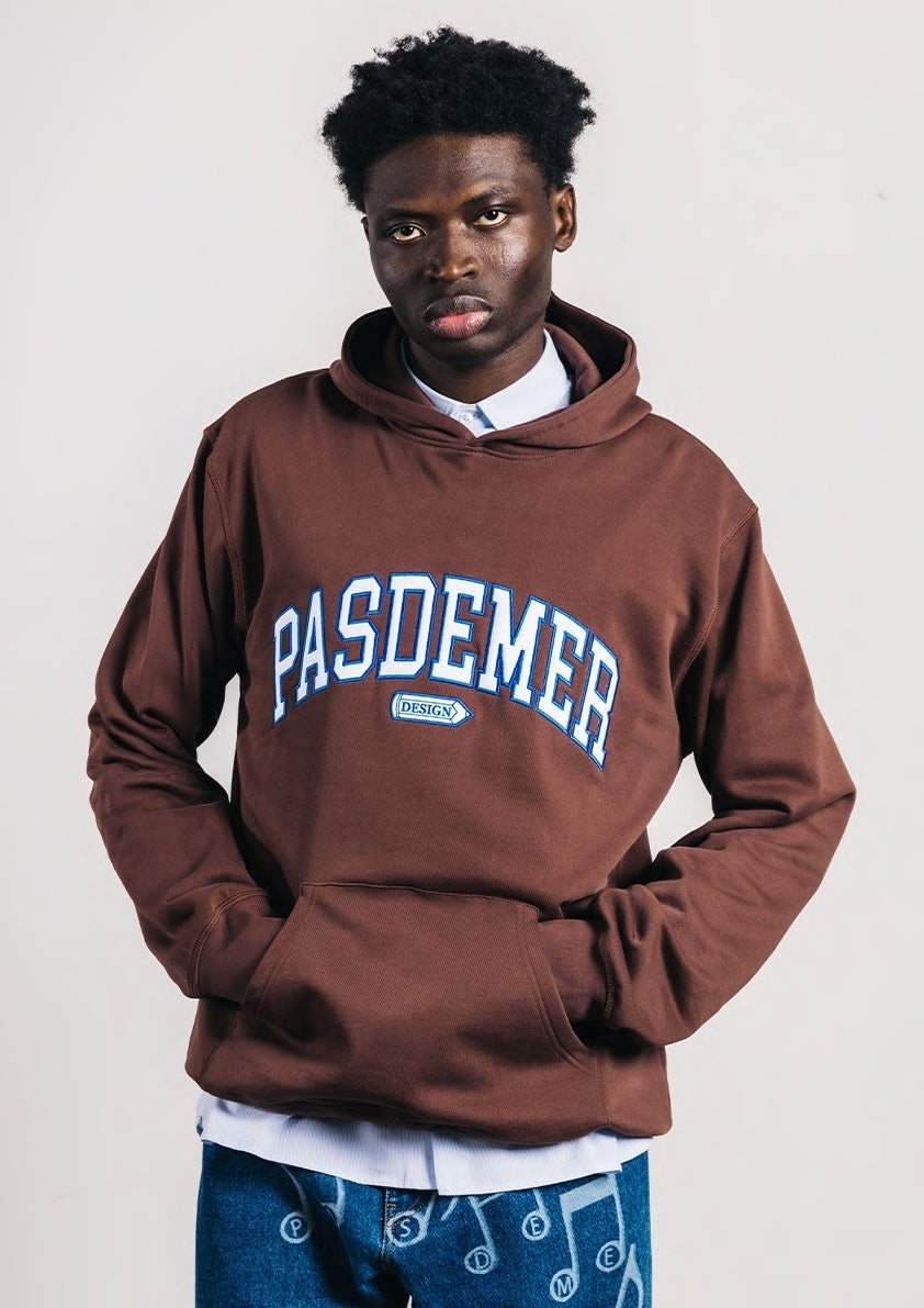 PASDEMER DESIGN HOODY パーカー / BROWN ブラウン / AW23-11862 – PAS 