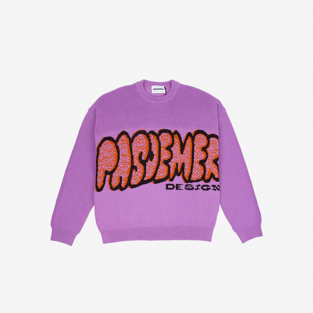 PASDEMER DESIGN KNIT ニットセーター / OLD PINK