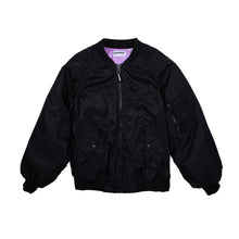 画像をギャラリービューアに読み込む, WAV BOMBER JACKET ボンバージャケット / BLACK ブラック
