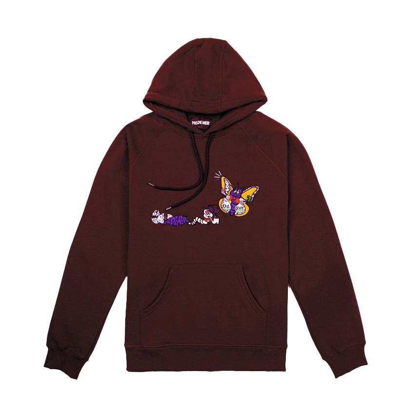 METAMORPHOSIS HOODY パーカー / BURGUNDY バーガンディー