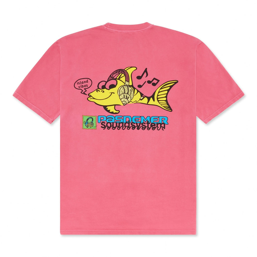 SOUNDSYSTEM T-SHIRT Tシャツ / OLD FUCSIA ピンク