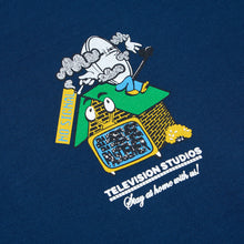 画像をギャラリービューアに読み込む, TV STUDIOS HOODY パーカー / BLUE NAVY ネイビー / AW23-11869
